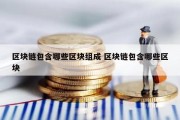 区块链包含哪些区块组成 区块链包含哪些区块